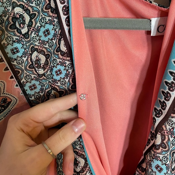 Pastel Colored Flowy Dress - Picture 3 of 12